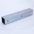 Custom Design Zinc Plated OEM Steel Metal Square Tube bracket